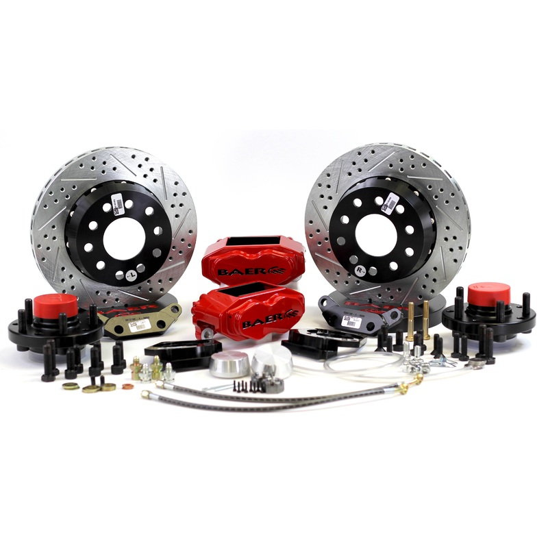Baer Brakes Brake Components SS4+ Brake System Front SS4+ FR w hub (4301448R)