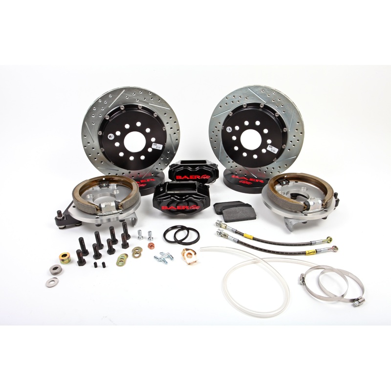 Baer Brakes Brake Components SS4+ Brake System Rear SS4+ RB w park (4262694B)
