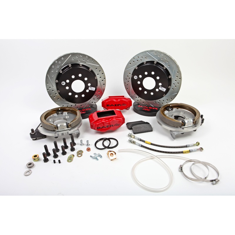 Baer Brakes Brake Components SS4+ Brake System Rear SS4+ RR w park (4262694R)