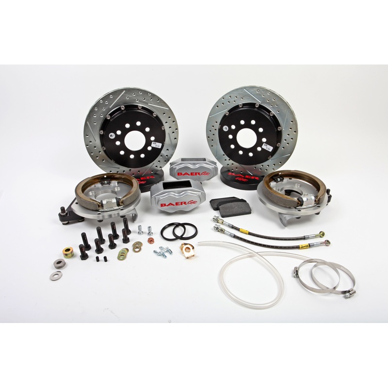 Baer Brakes Brake Components SS4+ Brake System Rear SS4+ RS w park (4262694S)
